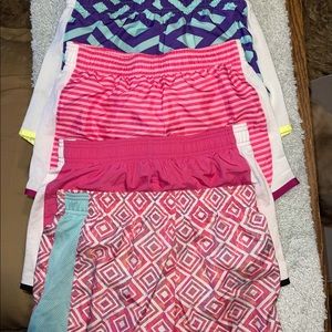 Lot of 4 girls shorts